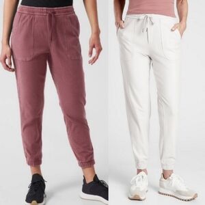 2 Pack - Athleta Magnolia & Dusty Rose Jogger Pants